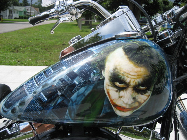 heath ledger wallpaper. The Joker Bike - Heath Ledger