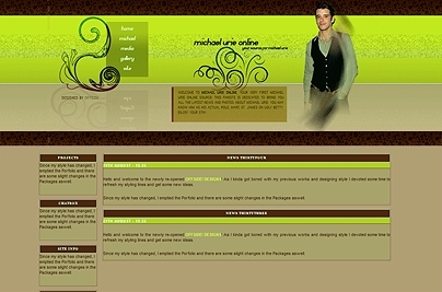  michael urie online- new interface design- 09'