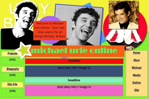  my डिज़ाइन for michael urie online