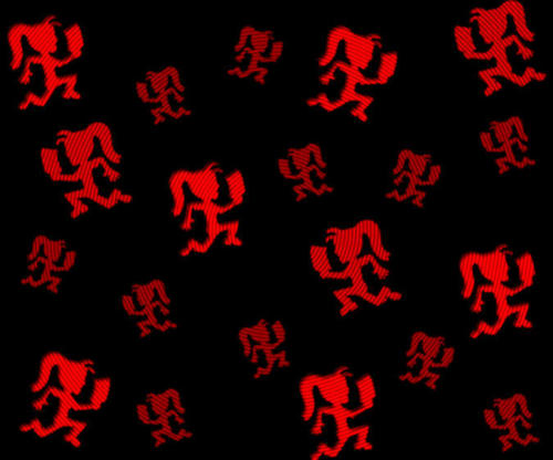 red juggalette wall paper