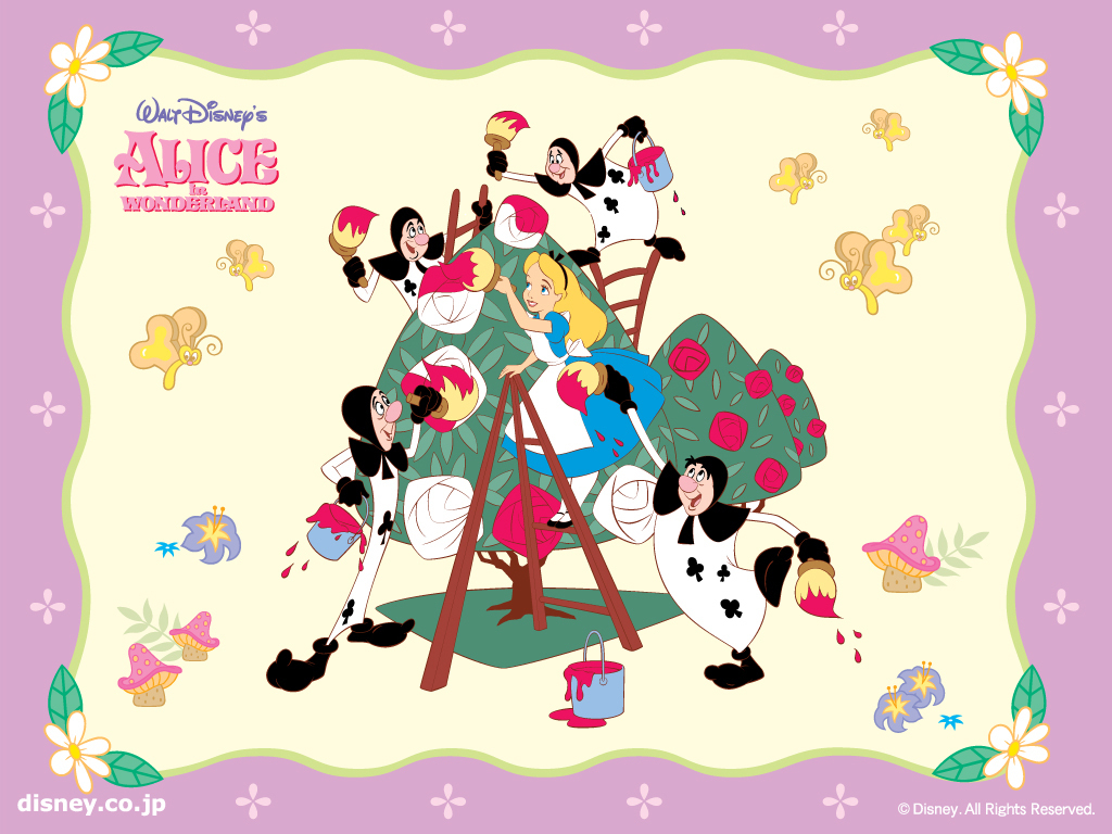 Alice in Wonderland wallpaper - disney