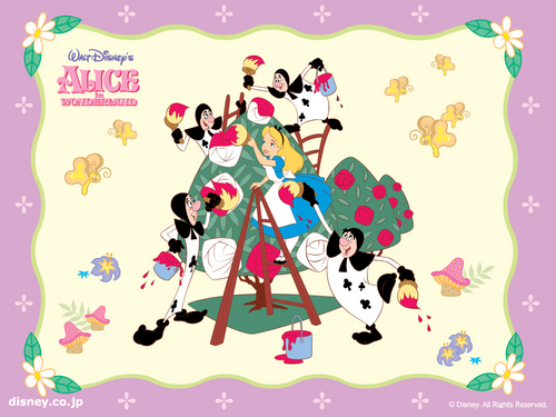  Alice in Wonderland Hintergrund