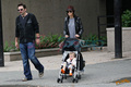 Billy Burke taking  a walk with family & 'Renée" leaving "ancouver - twilight-series photo