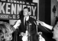 Edward Kennedy campaigning - edward-ted-kennedy photo