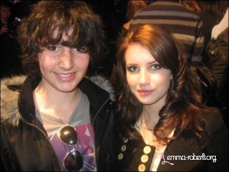 Emma with fans. <3