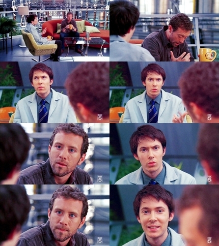 Hodgins with others