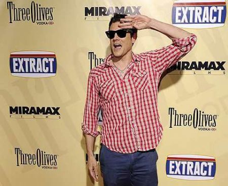  Johnny at the "Extract" Los Angeles Premiere