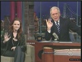kristen-stewart - Kristen on David Letterman screencap