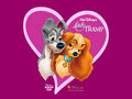 disney - Lady and the Tramp wallpaper