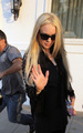 Lindsay at the Neil George Salon in Los Angeles - lindsay-lohan photo