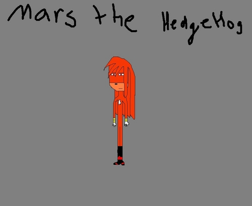  Mars the Hedgehog