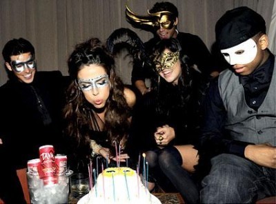 Masquerade Birthday Party at Thompson  - 2008