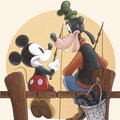 Mickey and Goofy friends forever - disney photo