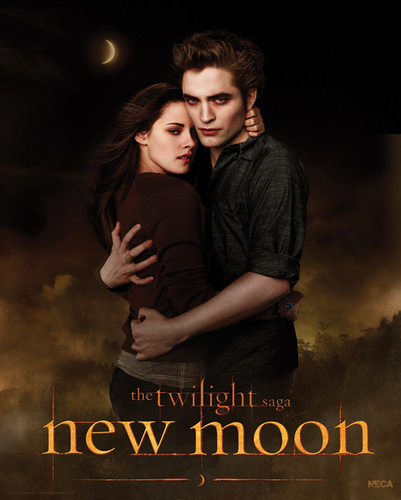  New New Moon poster-Edward & Bella
