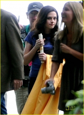 On set of Eclipse