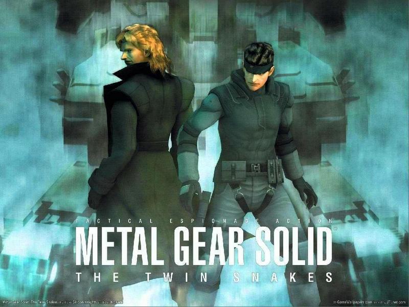 solid snake wallpaper. THE TWIN SNAKES