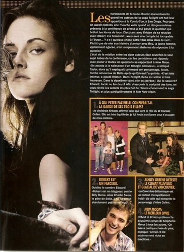  Twilight / New Moon <3 [The magazine is in French]