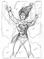 Wonder Woman cover and sketch - dc-comics photo
