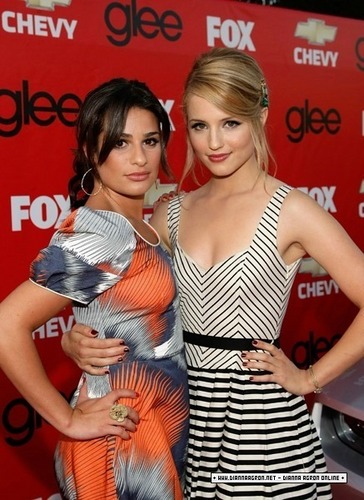  Dianna and Lea @ 글리 Premiere Party (Sept 09)