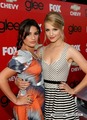 Dianna and Lea @ Glee Premiere Party (Sept 09) - glee photo