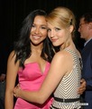 Dianna and Naya @ Glee Premiere Party - glee photo