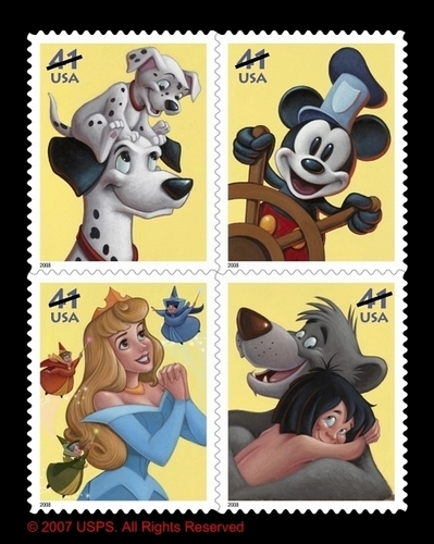  Disney Stamps