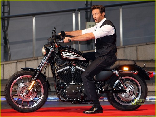  Hugh Jackman: Motorcycle Man