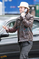 Jackson on the phone in Vancouver - twilight-series photo
