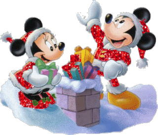  Mickey & Minnie krisimasi