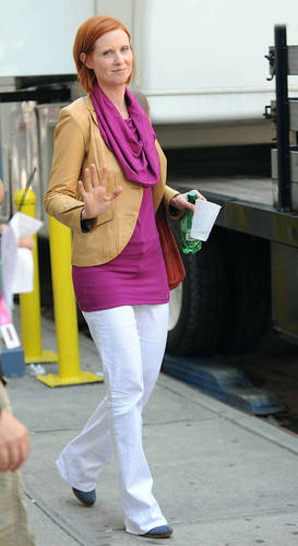  On the Set Of SATC 2 5/9/09