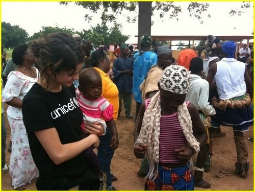 Selena Gomez in Ghana