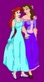 Ariel & Belle - disney-princess fan art