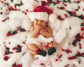 sweety-babies - Baby Christmas wallpaper