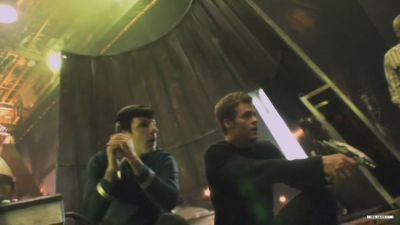  Chris & Zach as the new Kirk & Spock