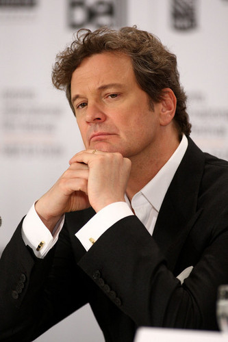  Colin Firth at A Single Man Press Conference at Toronto International Film Festival