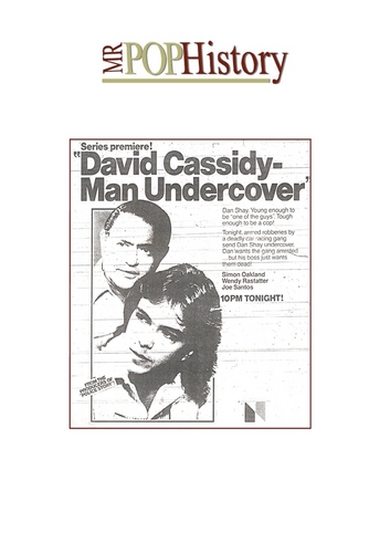 David Cassidy - Man Undercover