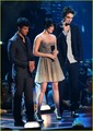 Kristen Stewart, Robert Pattinson, and Taylor Lautner at the VMAs 2009 - twilight-series photo