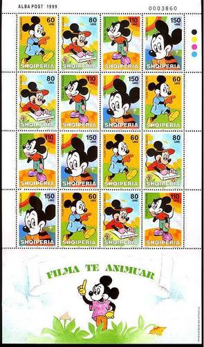  Mickey Stamps