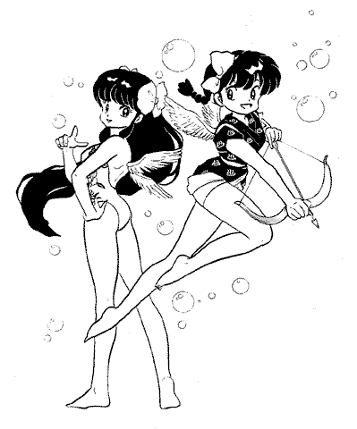  Ranma and Shampoo <3
