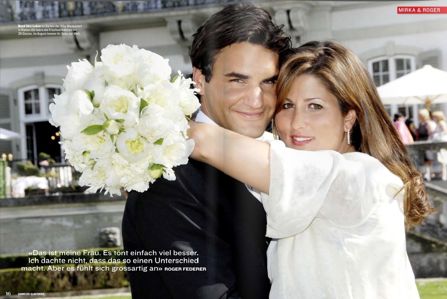 Roger Federer's Wedding - Roger Federer Photo (8165227) - Fanpop1432 x 957