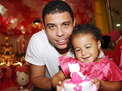 Ronaldo throws a Hello Kitty-themed party for his daughter's birthday
