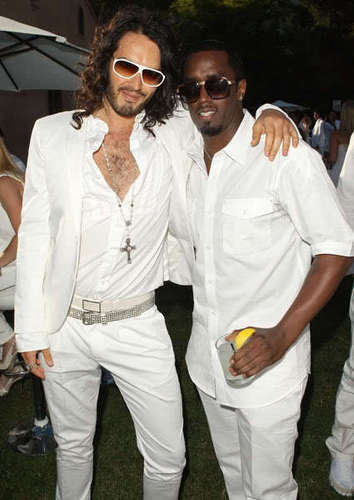  Russell Arriving @ the White Party on July 4,2009