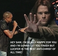 Sam and Kanye  - supernatural photo