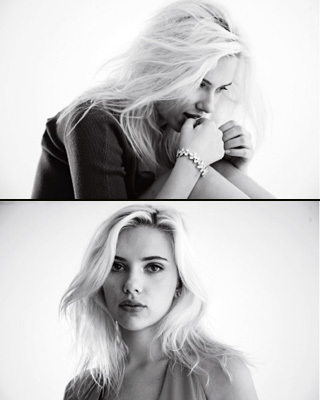 Scarlett Johansson in Elle Magazine