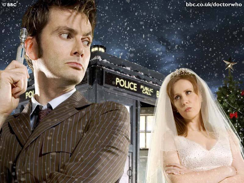 The Doctor and Donna Runaway Bride The Doctor and