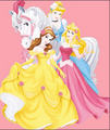 cinderella, aurora & belle - disney-princess photo