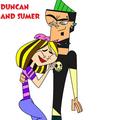 request for sumerjoy11: DUNCAN AND SUMER i finally got it done - total-drama-island photo