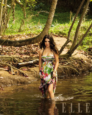  Evangeline Lilly in Elle Magazine