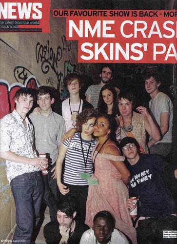  April with Skins（スキンズ） cast ♥