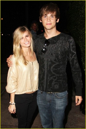  Carlson Young and Tony Oller